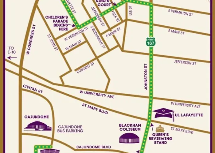 Jefferson Walk To Downtown & Ul * Lafayette